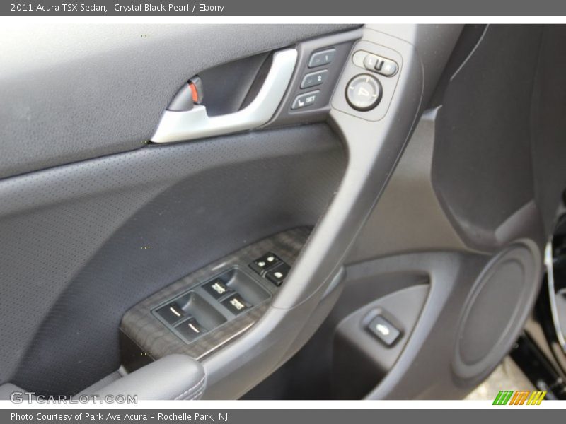 Crystal Black Pearl / Ebony 2011 Acura TSX Sedan