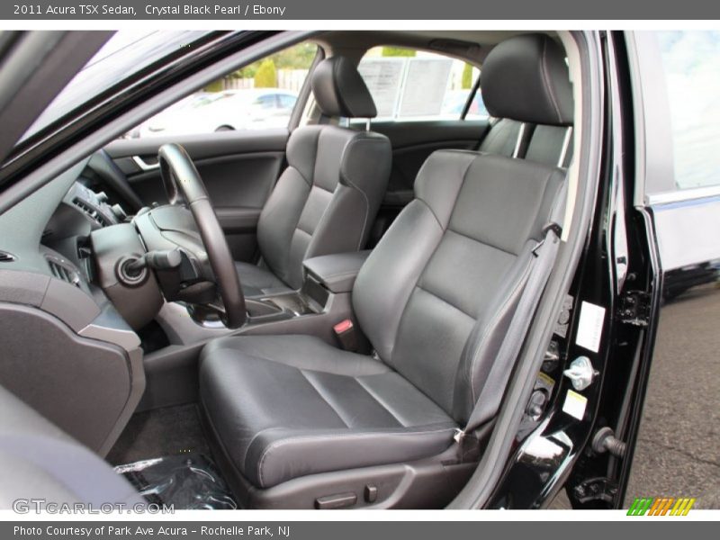 Crystal Black Pearl / Ebony 2011 Acura TSX Sedan