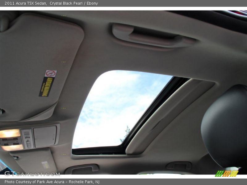 Crystal Black Pearl / Ebony 2011 Acura TSX Sedan