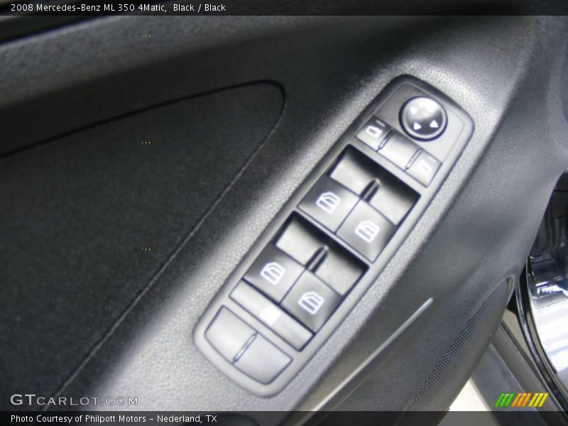 Black / Black 2008 Mercedes-Benz ML 350 4Matic
