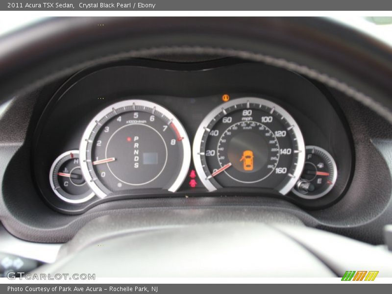 Crystal Black Pearl / Ebony 2011 Acura TSX Sedan