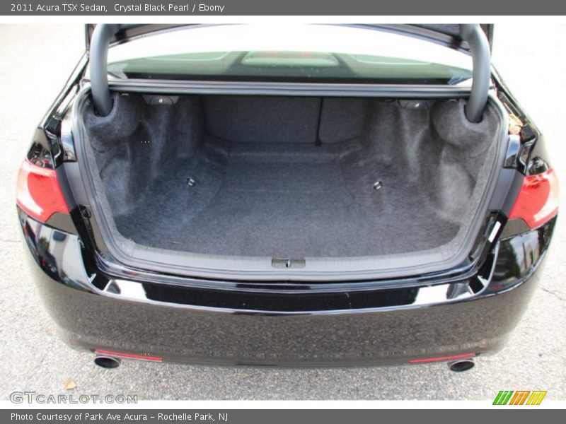 Crystal Black Pearl / Ebony 2011 Acura TSX Sedan