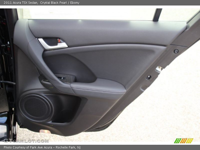 Crystal Black Pearl / Ebony 2011 Acura TSX Sedan