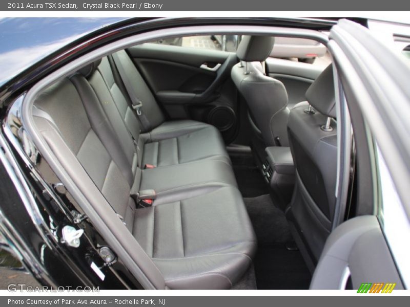 Crystal Black Pearl / Ebony 2011 Acura TSX Sedan