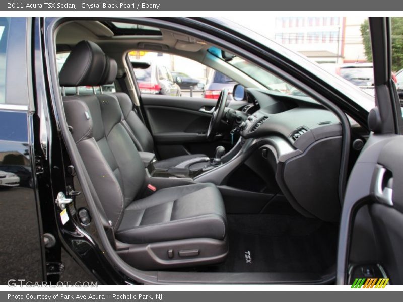 Crystal Black Pearl / Ebony 2011 Acura TSX Sedan