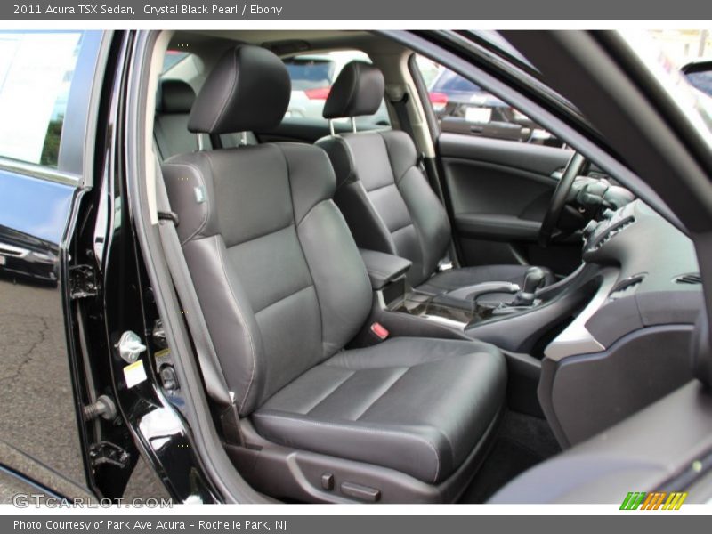 Crystal Black Pearl / Ebony 2011 Acura TSX Sedan