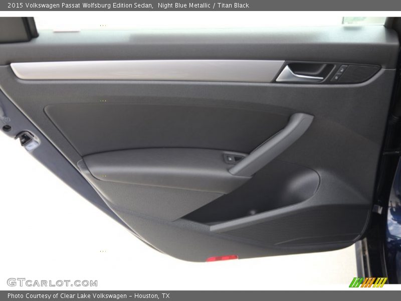 Night Blue Metallic / Titan Black 2015 Volkswagen Passat Wolfsburg Edition Sedan