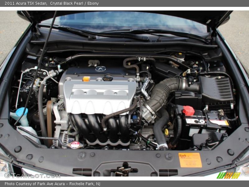 Crystal Black Pearl / Ebony 2011 Acura TSX Sedan