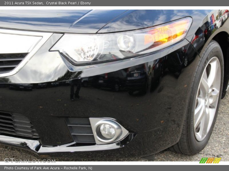 Crystal Black Pearl / Ebony 2011 Acura TSX Sedan