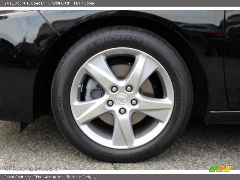 Crystal Black Pearl / Ebony 2011 Acura TSX Sedan