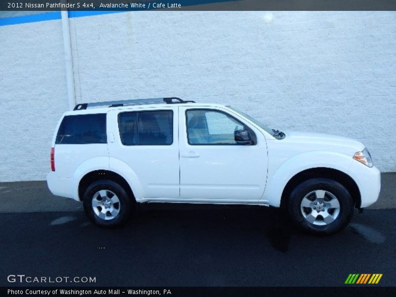 Avalanche White / Cafe Latte 2012 Nissan Pathfinder S 4x4