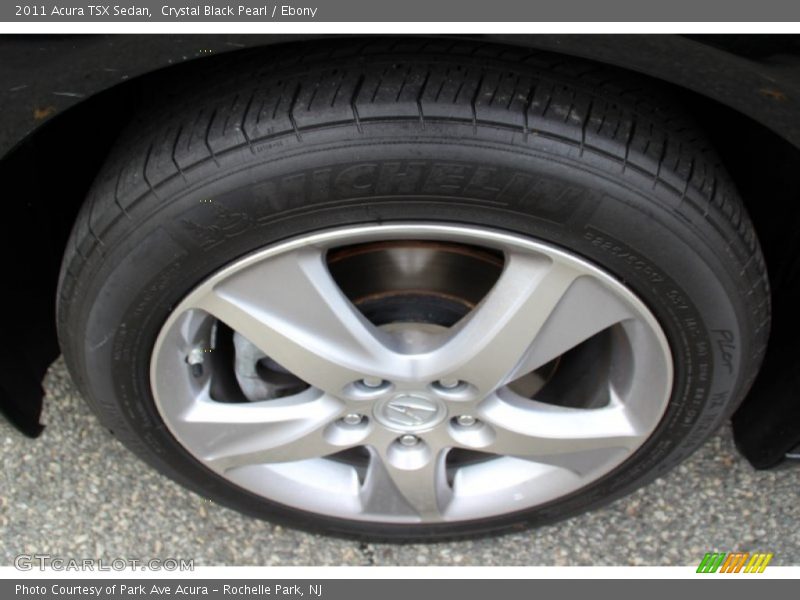 Crystal Black Pearl / Ebony 2011 Acura TSX Sedan