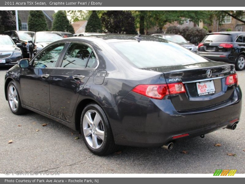 Graphite Luster Pearl / Ebony 2011 Acura TSX Sedan