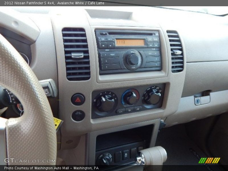 Avalanche White / Cafe Latte 2012 Nissan Pathfinder S 4x4
