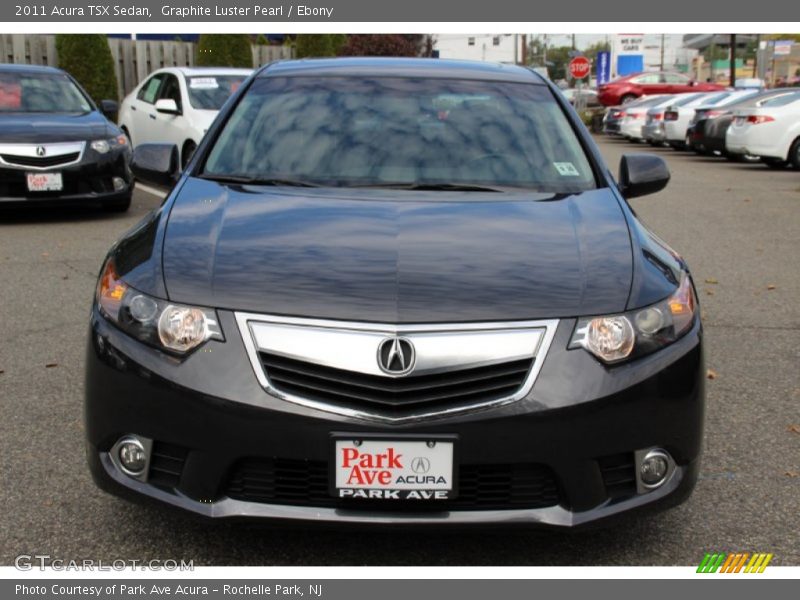 Graphite Luster Pearl / Ebony 2011 Acura TSX Sedan