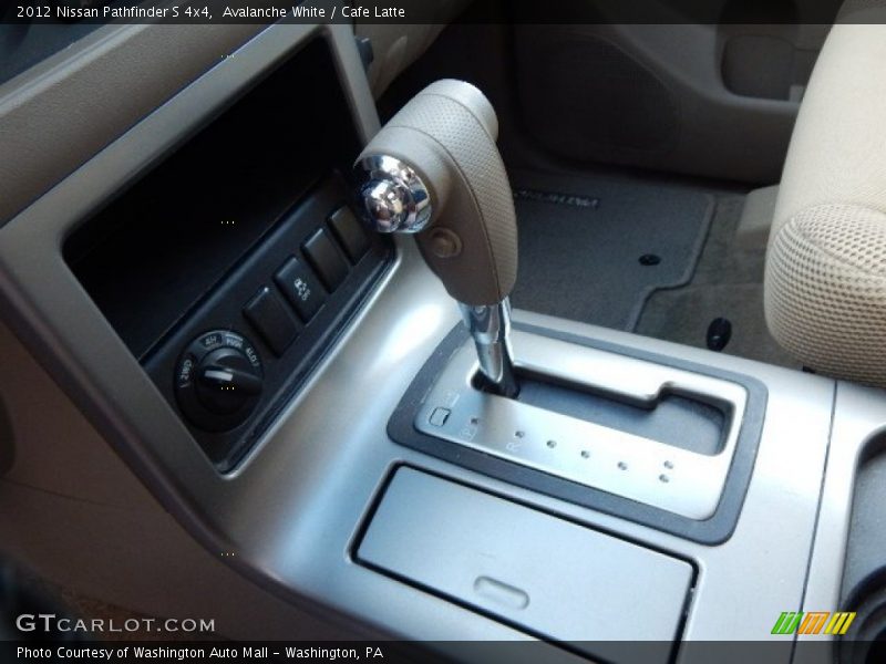 Avalanche White / Cafe Latte 2012 Nissan Pathfinder S 4x4