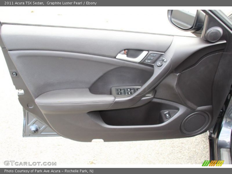 Graphite Luster Pearl / Ebony 2011 Acura TSX Sedan