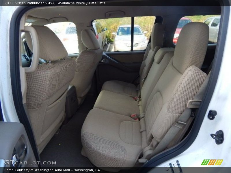Avalanche White / Cafe Latte 2012 Nissan Pathfinder S 4x4