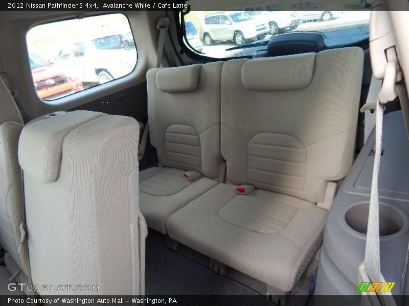 Avalanche White / Cafe Latte 2012 Nissan Pathfinder S 4x4