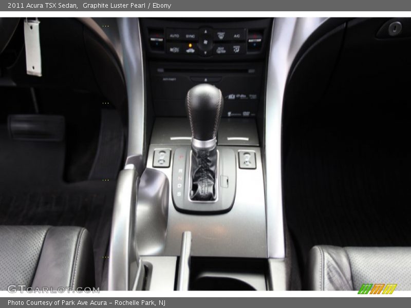 Graphite Luster Pearl / Ebony 2011 Acura TSX Sedan