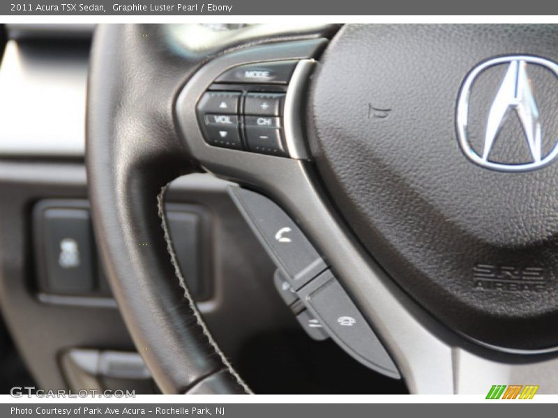 Graphite Luster Pearl / Ebony 2011 Acura TSX Sedan