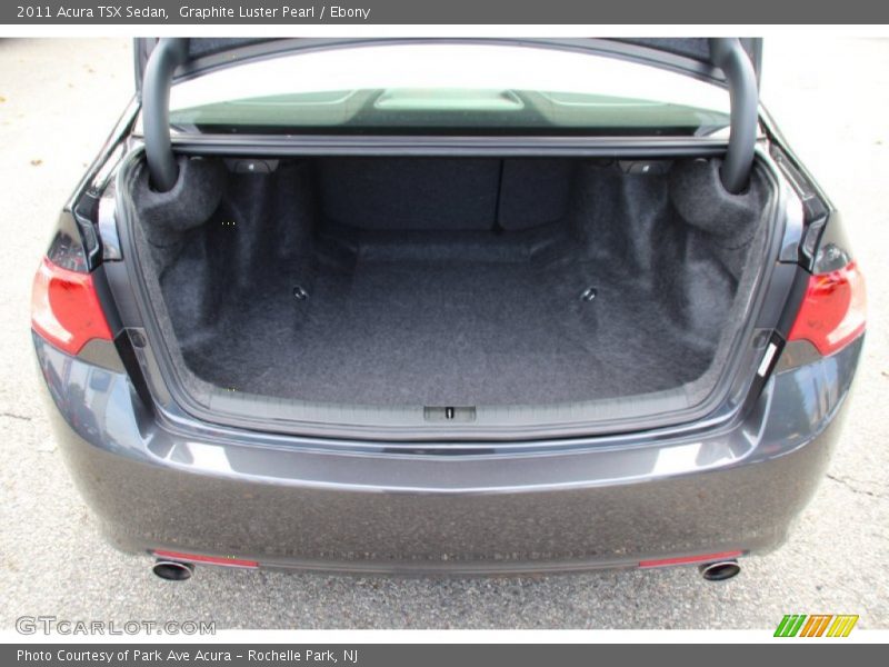 Graphite Luster Pearl / Ebony 2011 Acura TSX Sedan