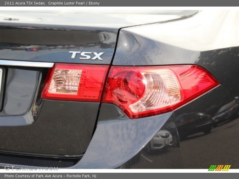 Graphite Luster Pearl / Ebony 2011 Acura TSX Sedan