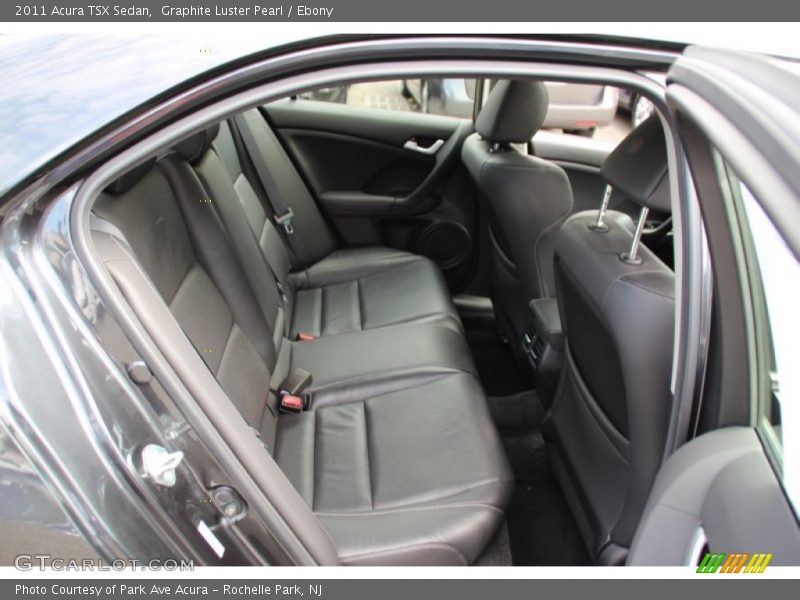 Graphite Luster Pearl / Ebony 2011 Acura TSX Sedan