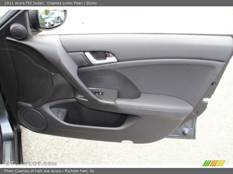 Graphite Luster Pearl / Ebony 2011 Acura TSX Sedan