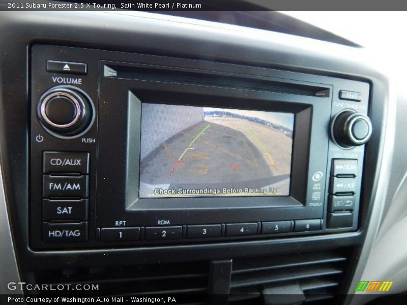 Satin White Pearl / Platinum 2011 Subaru Forester 2.5 X Touring