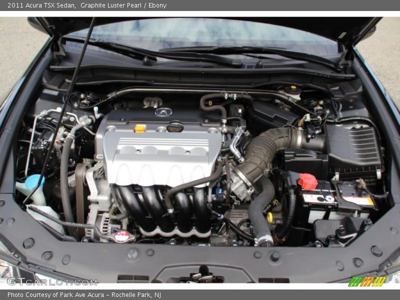 Graphite Luster Pearl / Ebony 2011 Acura TSX Sedan