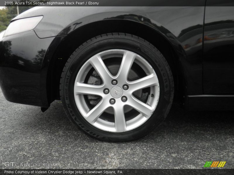 Nighthawk Black Pearl / Ebony 2005 Acura TSX Sedan