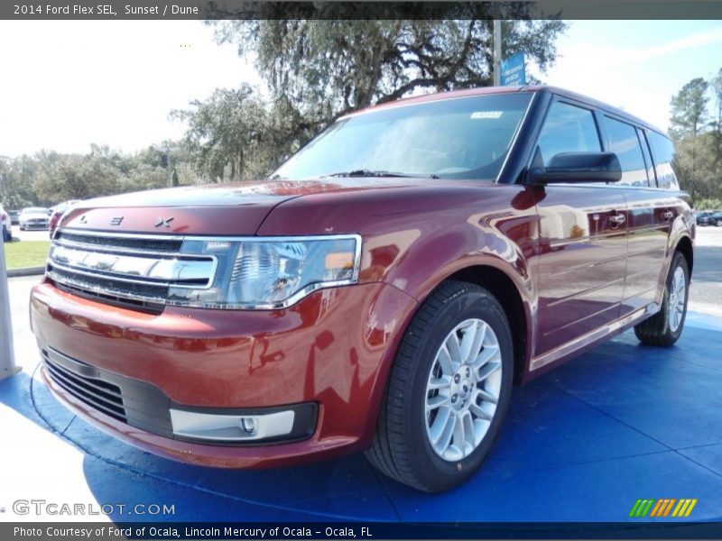 Sunset / Dune 2014 Ford Flex SEL