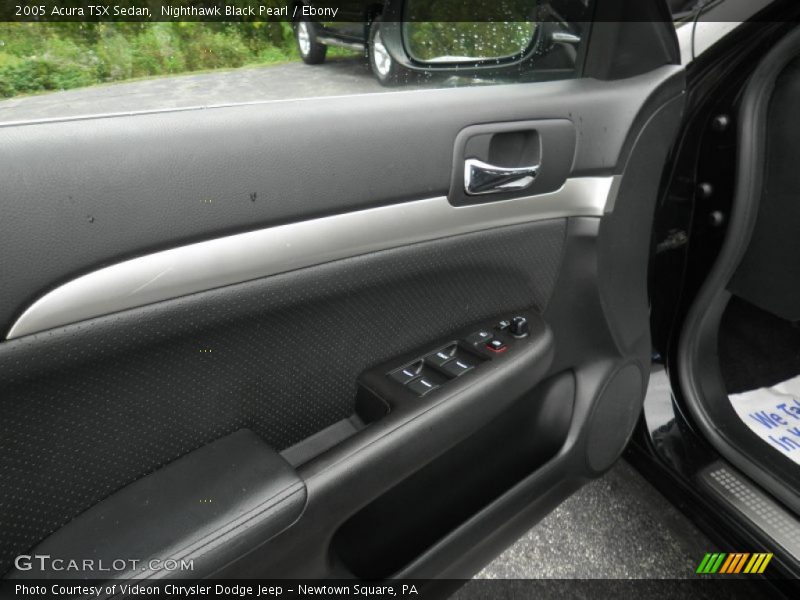Nighthawk Black Pearl / Ebony 2005 Acura TSX Sedan