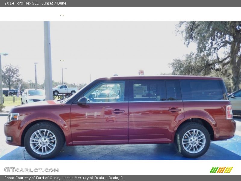 Sunset / Dune 2014 Ford Flex SEL