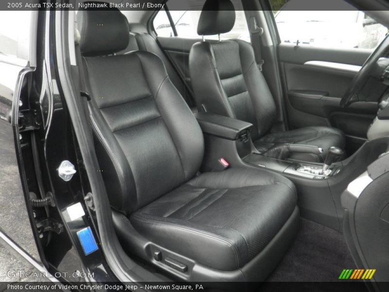 Nighthawk Black Pearl / Ebony 2005 Acura TSX Sedan