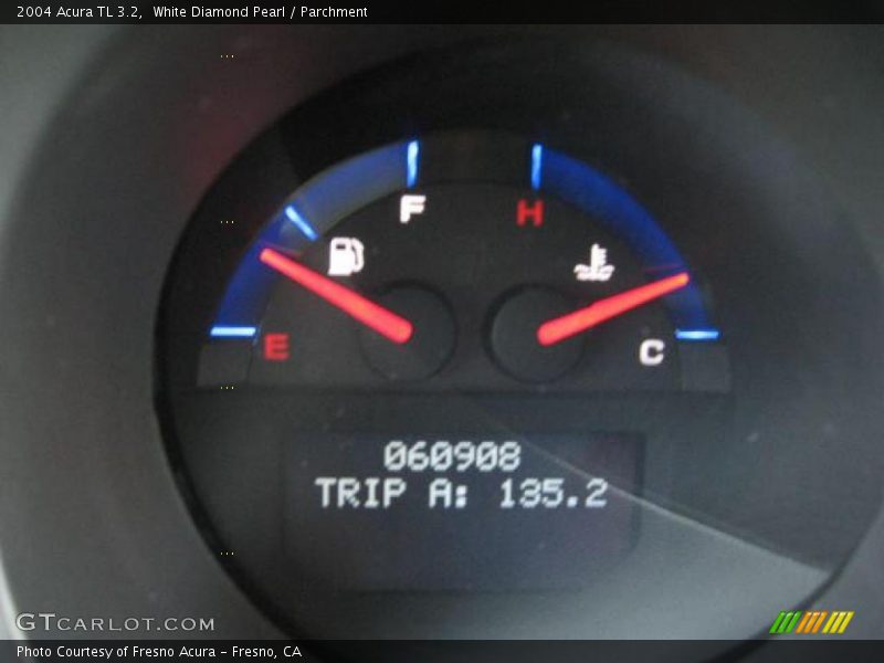 White Diamond Pearl / Parchment 2004 Acura TL 3.2