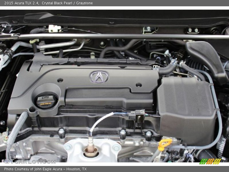 Crystal Black Pearl / Graystone 2015 Acura TLX 2.4