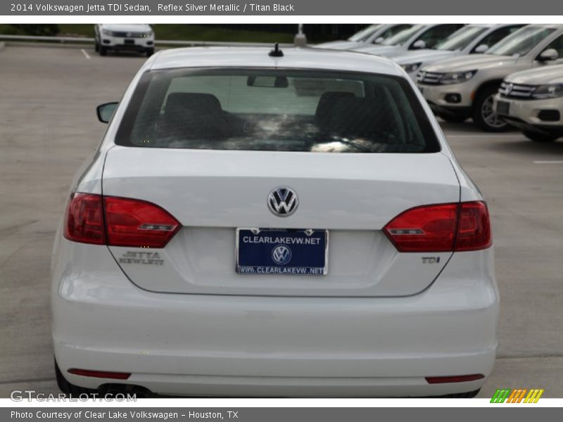 Reflex Silver Metallic / Titan Black 2014 Volkswagen Jetta TDI Sedan