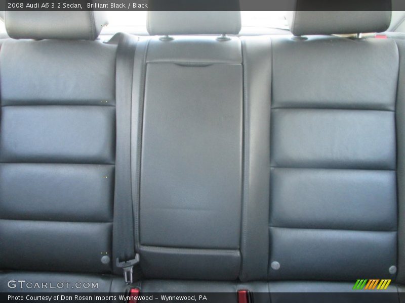 Brilliant Black / Black 2008 Audi A6 3.2 Sedan