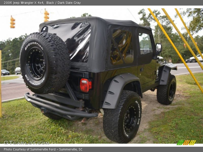 Black / Dark Slate Gray 2006 Jeep Wrangler X 4x4