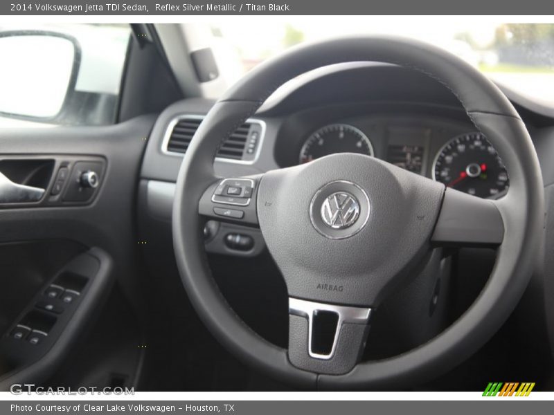 Reflex Silver Metallic / Titan Black 2014 Volkswagen Jetta TDI Sedan