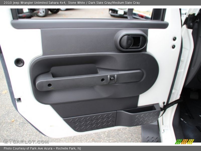 Stone White / Dark Slate Gray/Medium Slate Gray 2010 Jeep Wrangler Unlimited Sahara 4x4