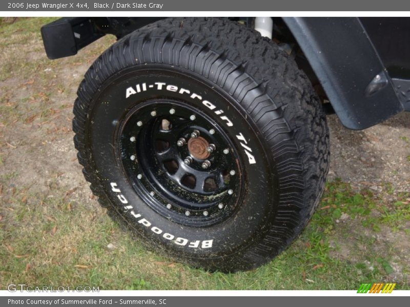 Black / Dark Slate Gray 2006 Jeep Wrangler X 4x4