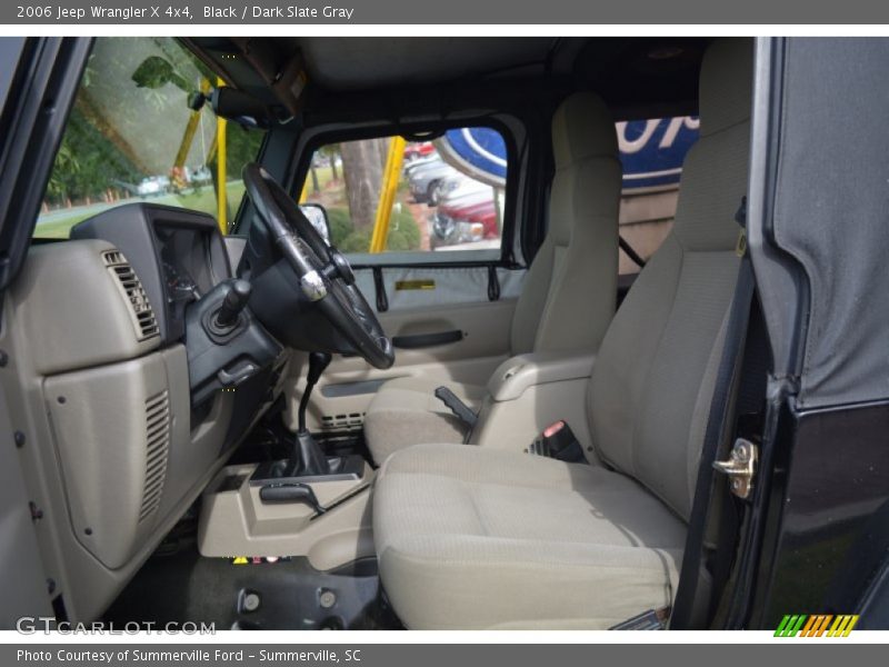Black / Dark Slate Gray 2006 Jeep Wrangler X 4x4