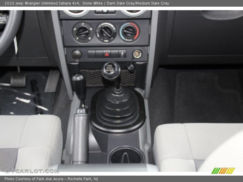 Stone White / Dark Slate Gray/Medium Slate Gray 2010 Jeep Wrangler Unlimited Sahara 4x4