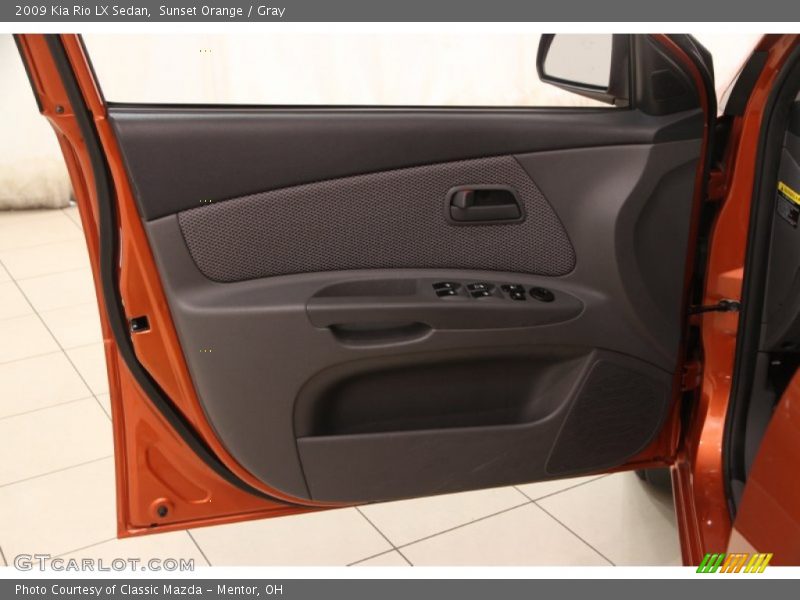 Door Panel of 2009 Rio LX Sedan
