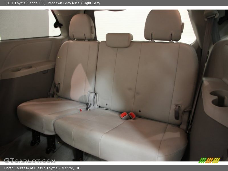 Predawn Gray Mica / Light Gray 2013 Toyota Sienna XLE