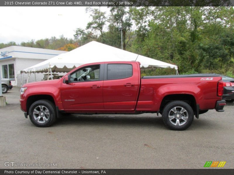  2015 Colorado Z71 Crew Cab 4WD Red Rock Metallic