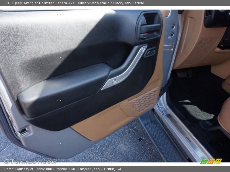 Billet Silver Metallic / Black/Dark Saddle 2013 Jeep Wrangler Unlimited Sahara 4x4